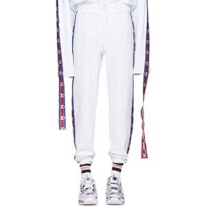 Vetements X Champion White Logo Joggers